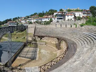 Det gamle teateret i Ohrid