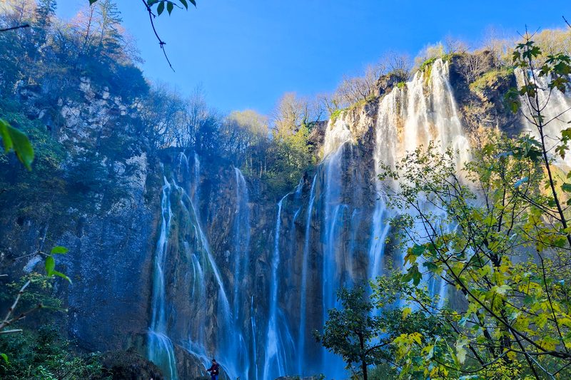 Waterfalls on the Plitvice Lakes (November 2023)