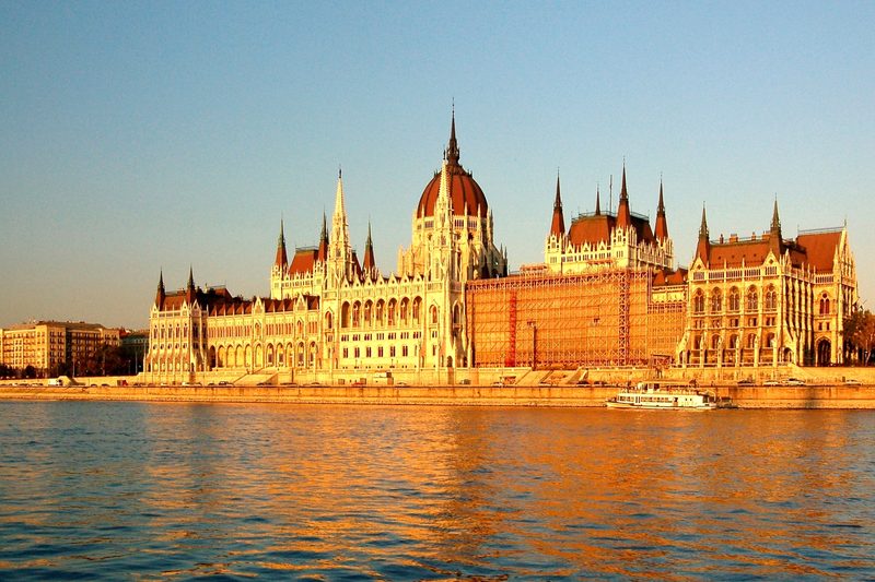 The Budapest Parliament at Sunset (September 2006)