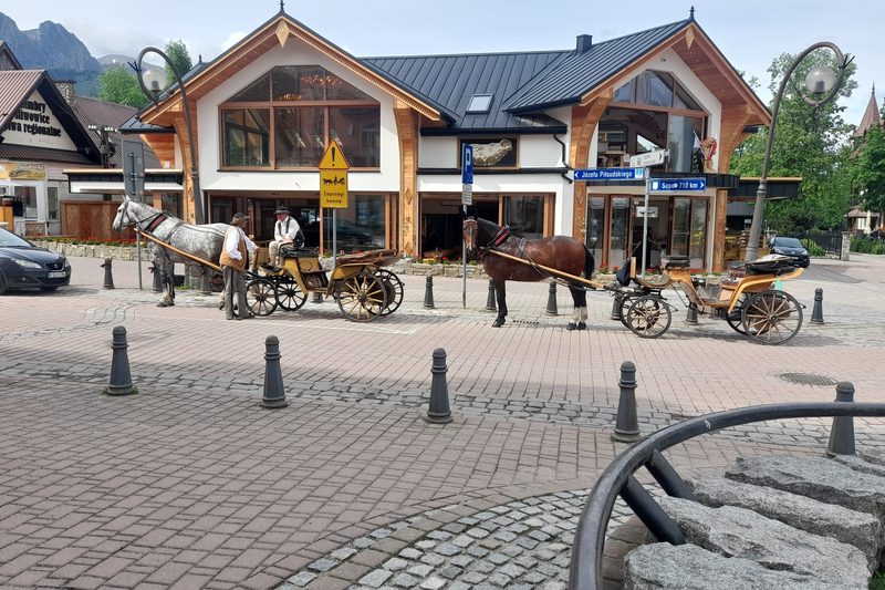 The Krupówki shopping street in Zakopane (June 2026)