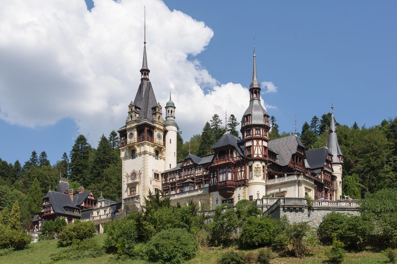 Peleș Castle in Sinaia (July 2012)