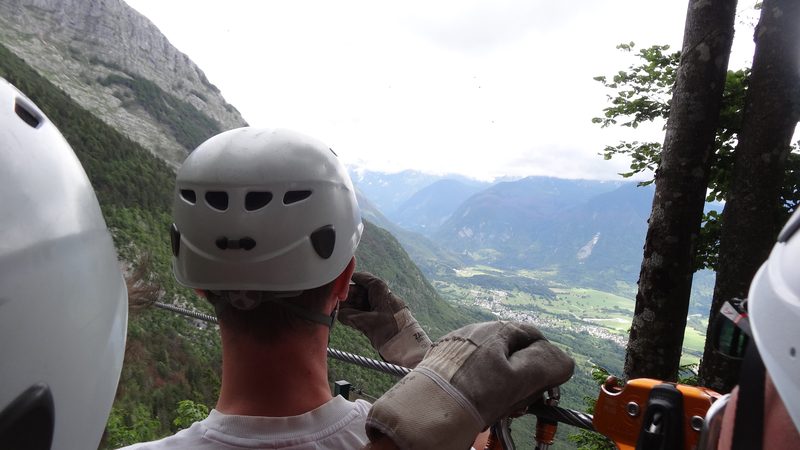 Zipline at Bovec