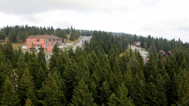 The Rogla plateau on Pohorje