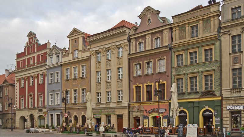 The Old Market in Poznań