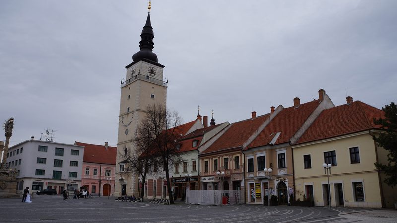 The Trinity Square in Trnava