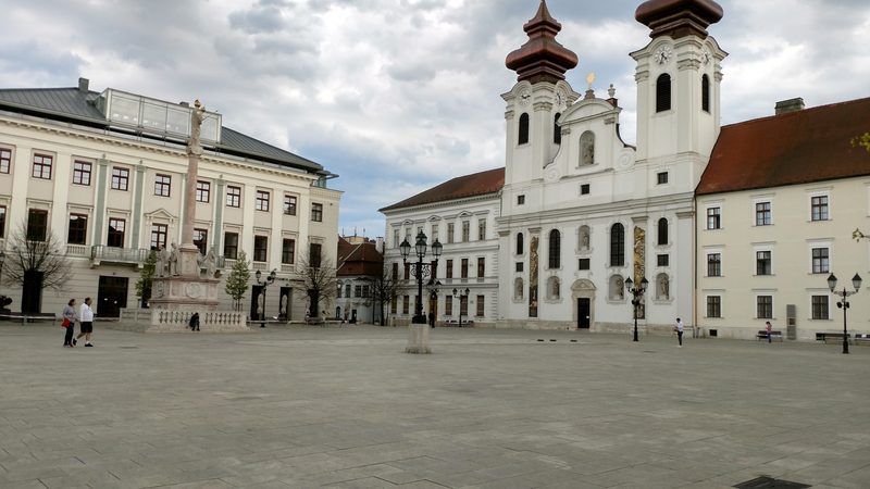 Széchenyi Square in Győr