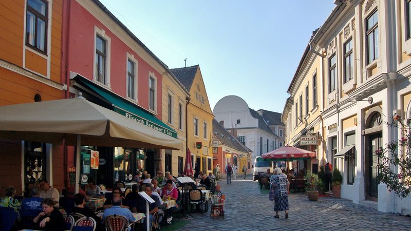 The centre of Szentendre