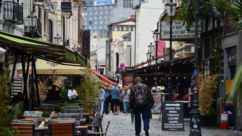 The Old Town of Bucharest