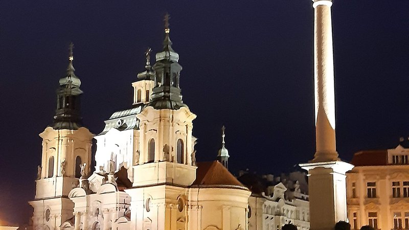 Christmas markets on Old Town Square and Wenceslas Square, Prague