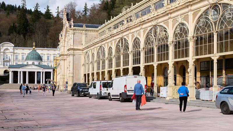 Kolonnade in Mariánské Lázně